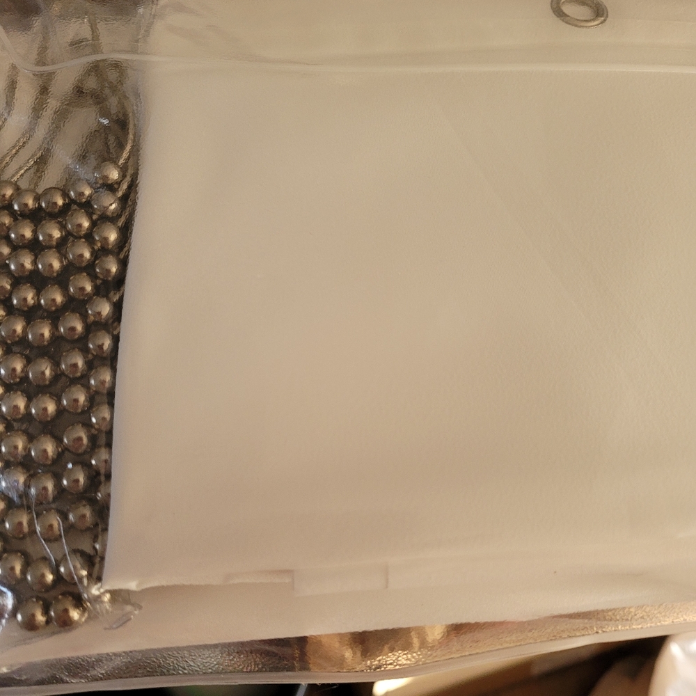 Shower Curtain and hook set/d